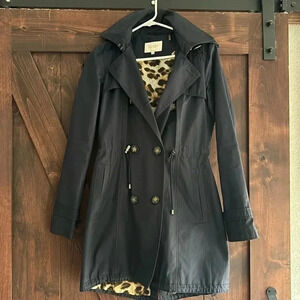 Laundry by Shelli Segal navy trenchcoat